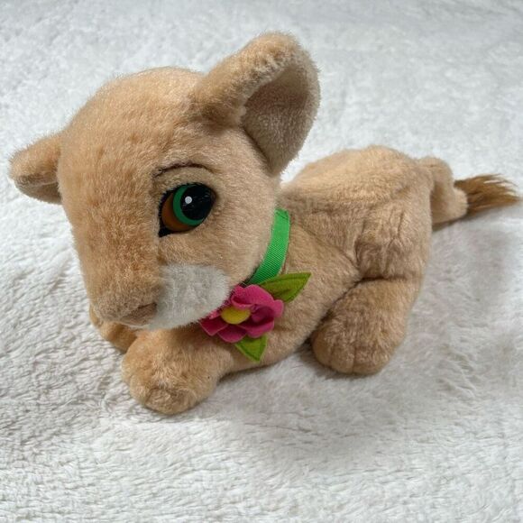 Vintage Other - Vintage Lion King Nala Purring Plush Stuffed Animal Mattel 1993